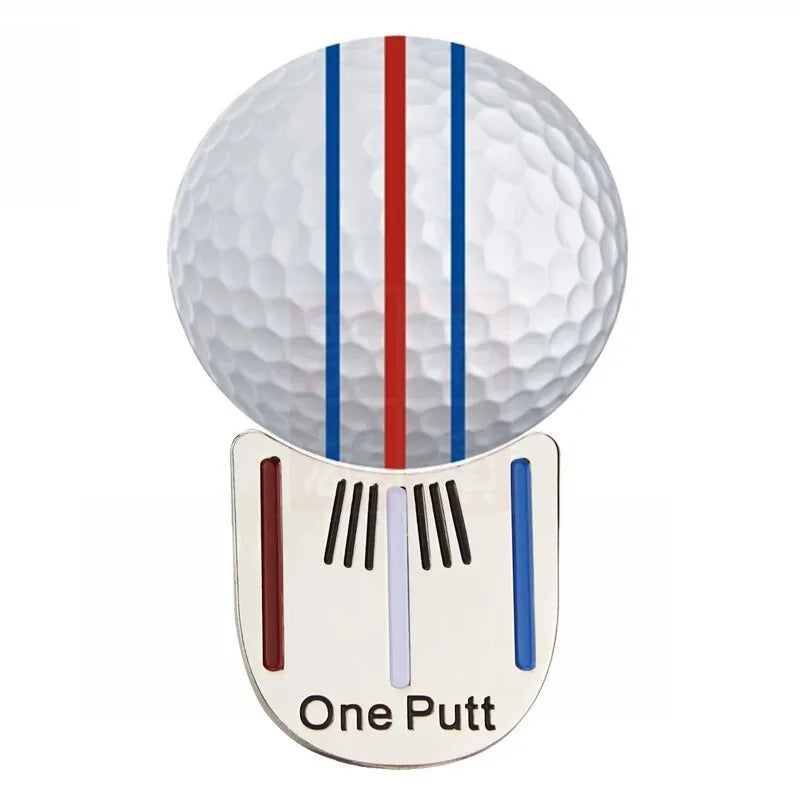 Golf Ball Marker/alignment Cap Clip